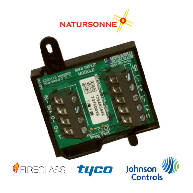 Mini módulo de monitoreo inteligente direccionable FC410MIM Fire Class by Tyco Johnson Controls