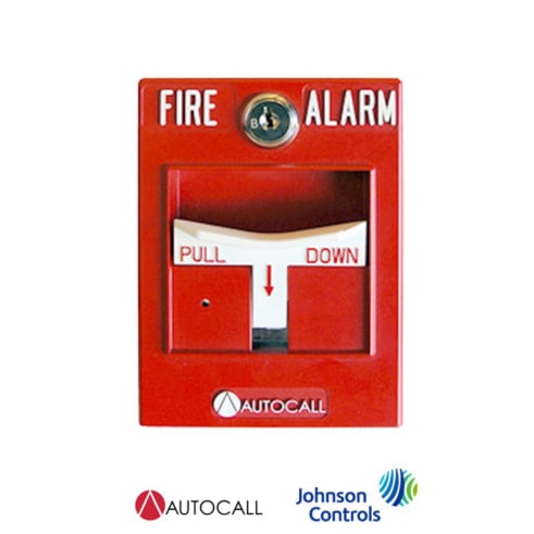 Avisador Pulsador Manual de Incendio Direccionable modelo 5214 marca AUTOCALL