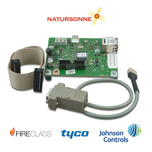 Módulo IP inteligente direccionable FC500IP para centrales linea FC500 Fire Class by Tyco Johnson Controls